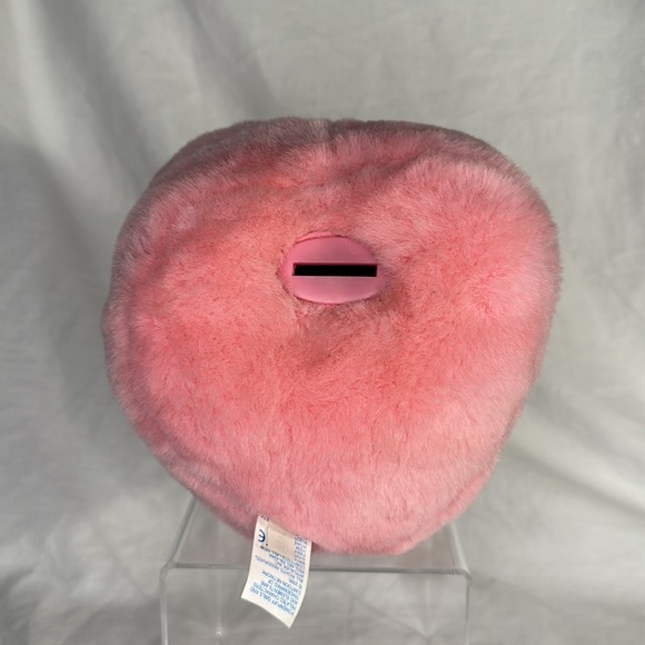 Vintage Applause Powerpuff Girls Bank Fuzzy Pink Heart - Picture 4 of 6